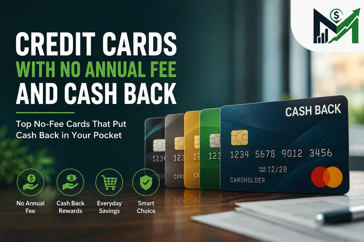 Credit-Cards-With-No-Annual-Fee-and -Cash-Back