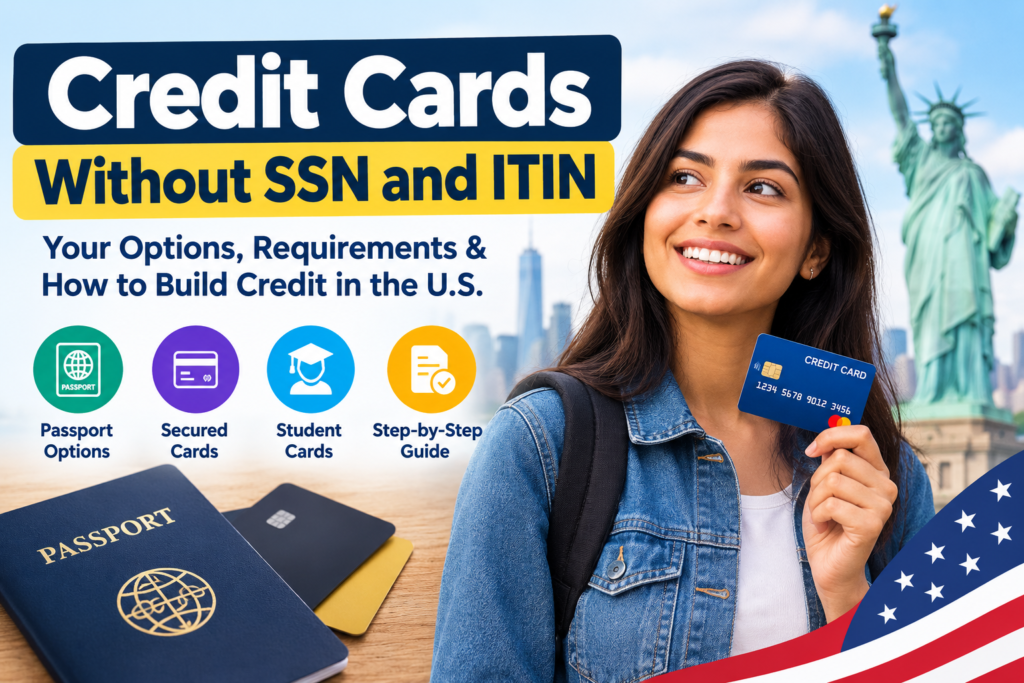 Credit Cards Without SSN and ITIN