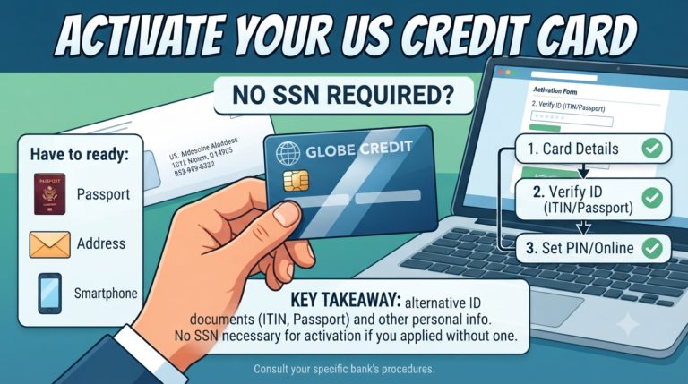 Activate a Credit Card Without SSN